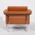 Premium Leather Single Sofa Replica